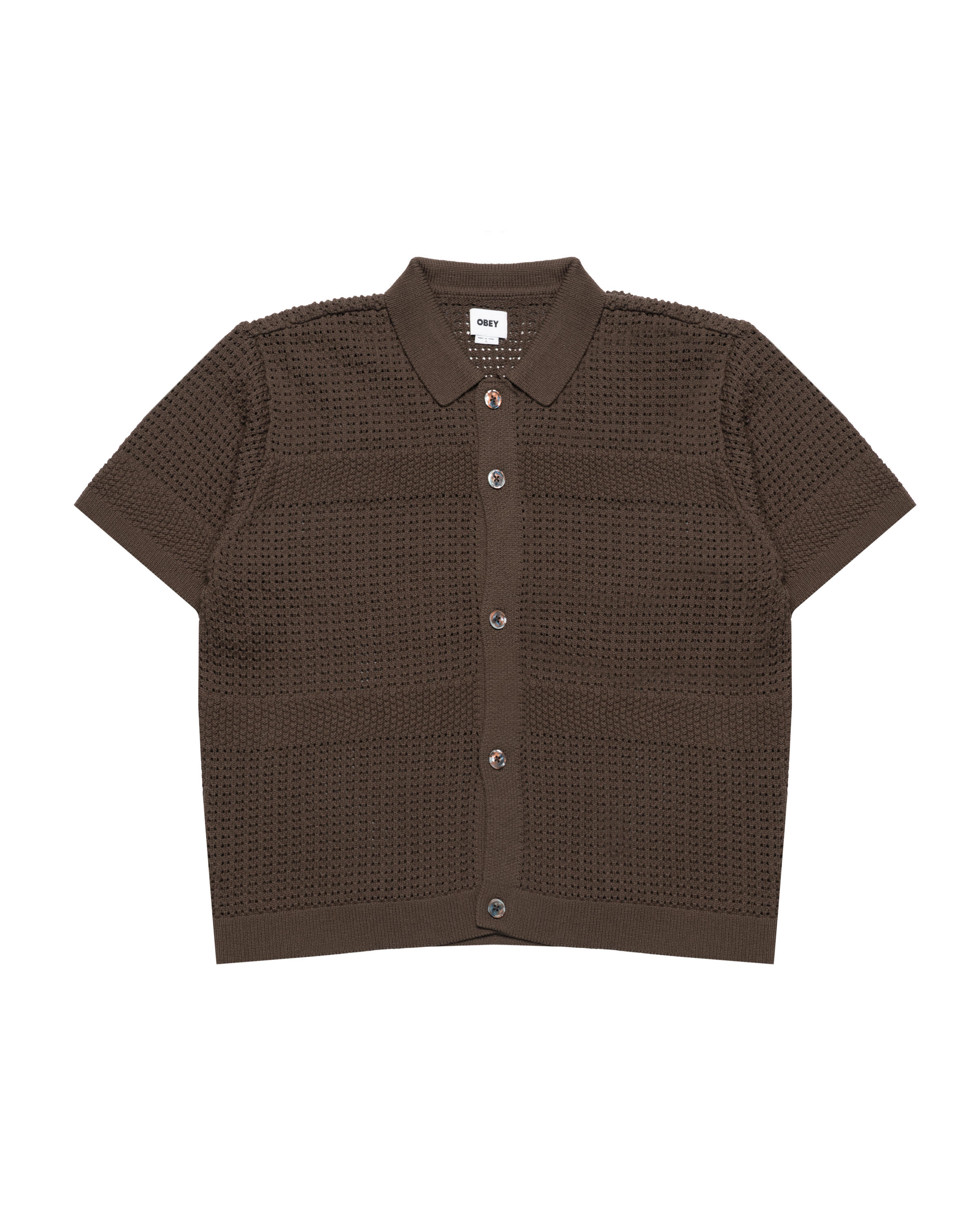 Obey ZACH SWEATER SHIRT | 151000122-WRN | AFEW STORE